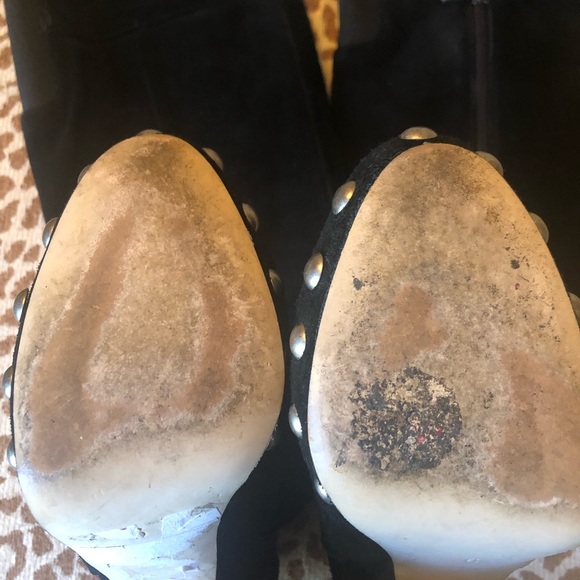 Dolce Vita Suede Stud Over The Knee Boots - Picture 5 of 5